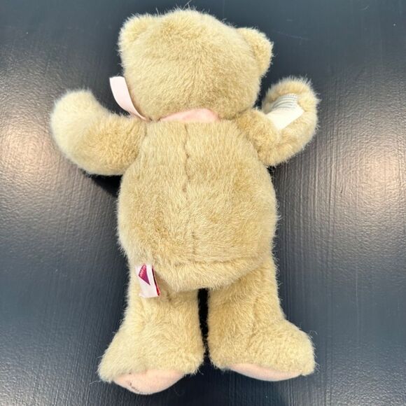 Vintage 1994 Dakin 12” Patchwork Brown Cherished Teddy Bear - EUC - Picture 4 of 7